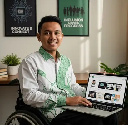 Ilustrasi alur belajar skill digital